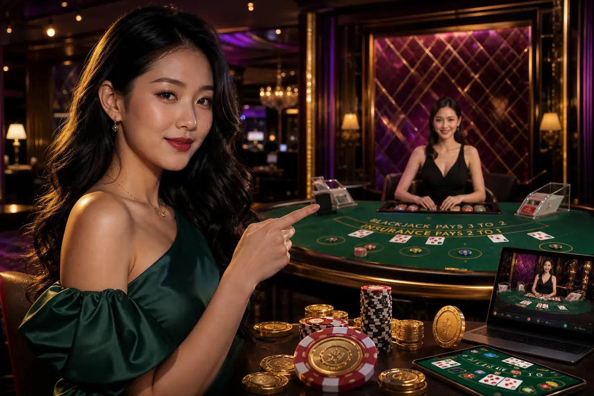 ubos88 Casino meja live dealer baccarat